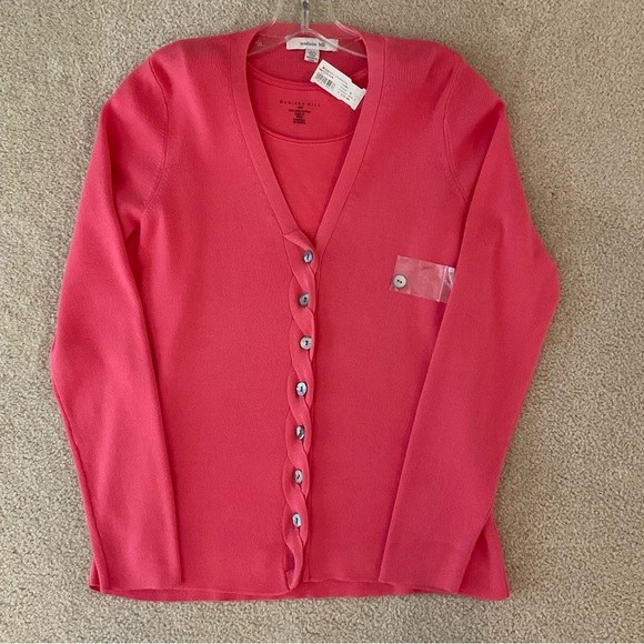 NWT Madison Hill  Cardigan and Shell Twin Set, Medium - Picture 1 of 8